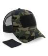 BB641 B641 Beechfield Patch Snapback Trucker Cap White colour image